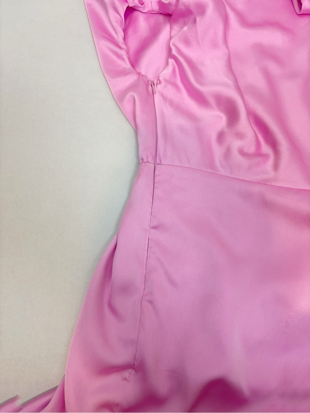 Show Me Your MuMu Jodie Dress in Pink Luxe Satin Size XS - Picture 8 of 16